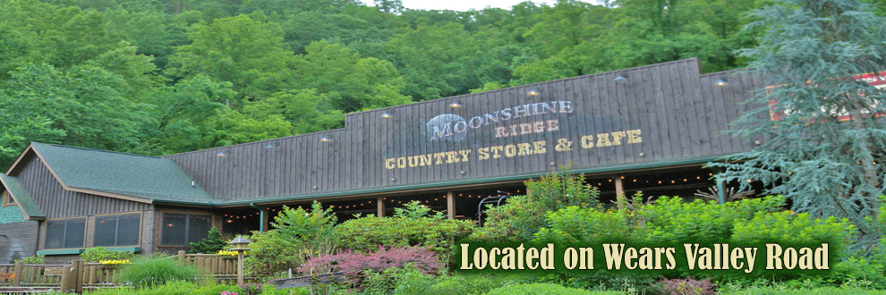 Try some jams and jellies at Moonshine Ridge